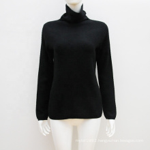 Fashion design winter pullover sweaters comfy  turtle neck 100% cashmere women sweater